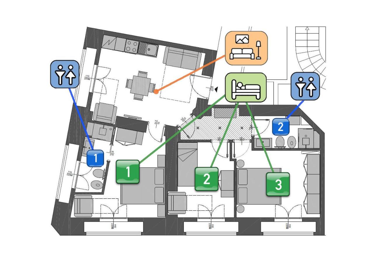 Stayeasy Filzi11 - 3 Bedrooms, 2 Baths - Station Mailand